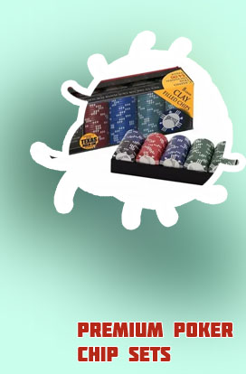 Premium poker chips set