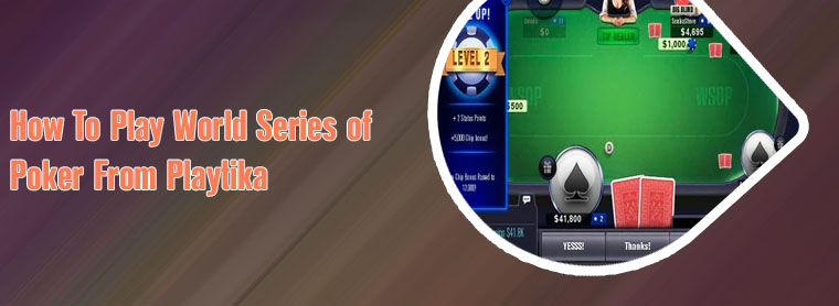 World series of poker game